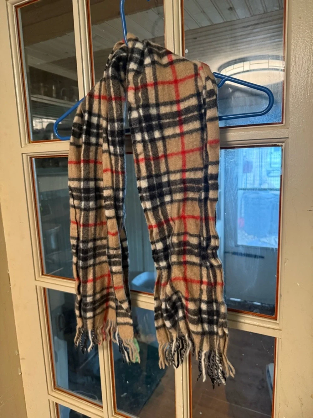 Scarf James Pringle Weavers 100% Wool Scotland Tartan Plaid Fringe
